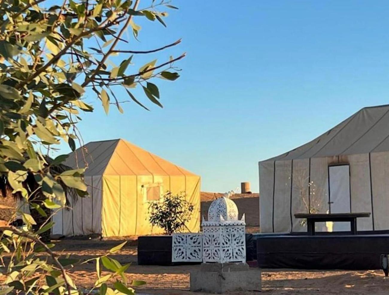فندق Sahara Traveling Camp مرزوكة المظهر الخارجي الصورة