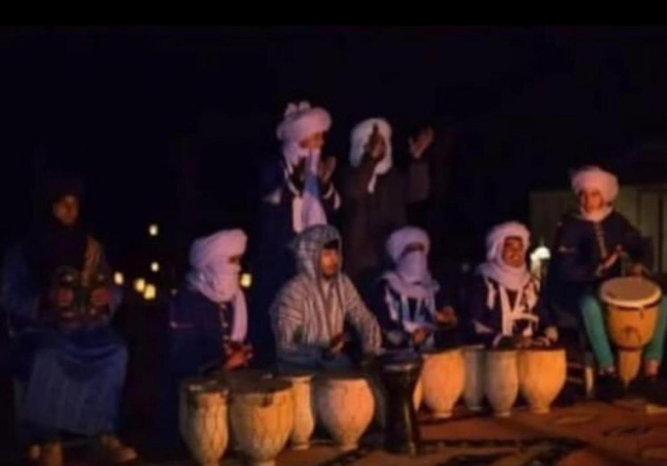فندق Sahara Traveling Camp مرزوكة المظهر الخارجي الصورة