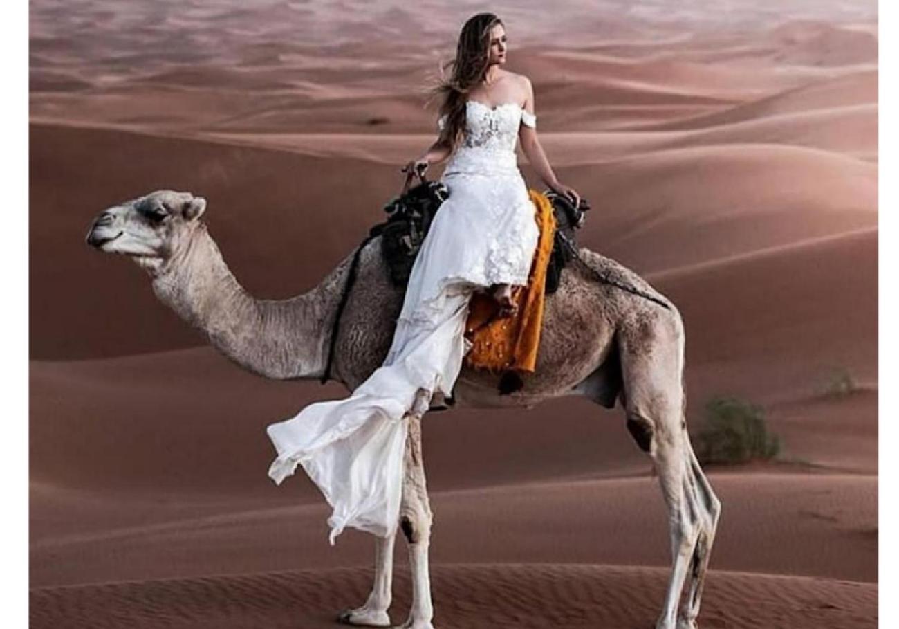 فندق Sahara Traveling Camp مرزوكة المظهر الخارجي الصورة