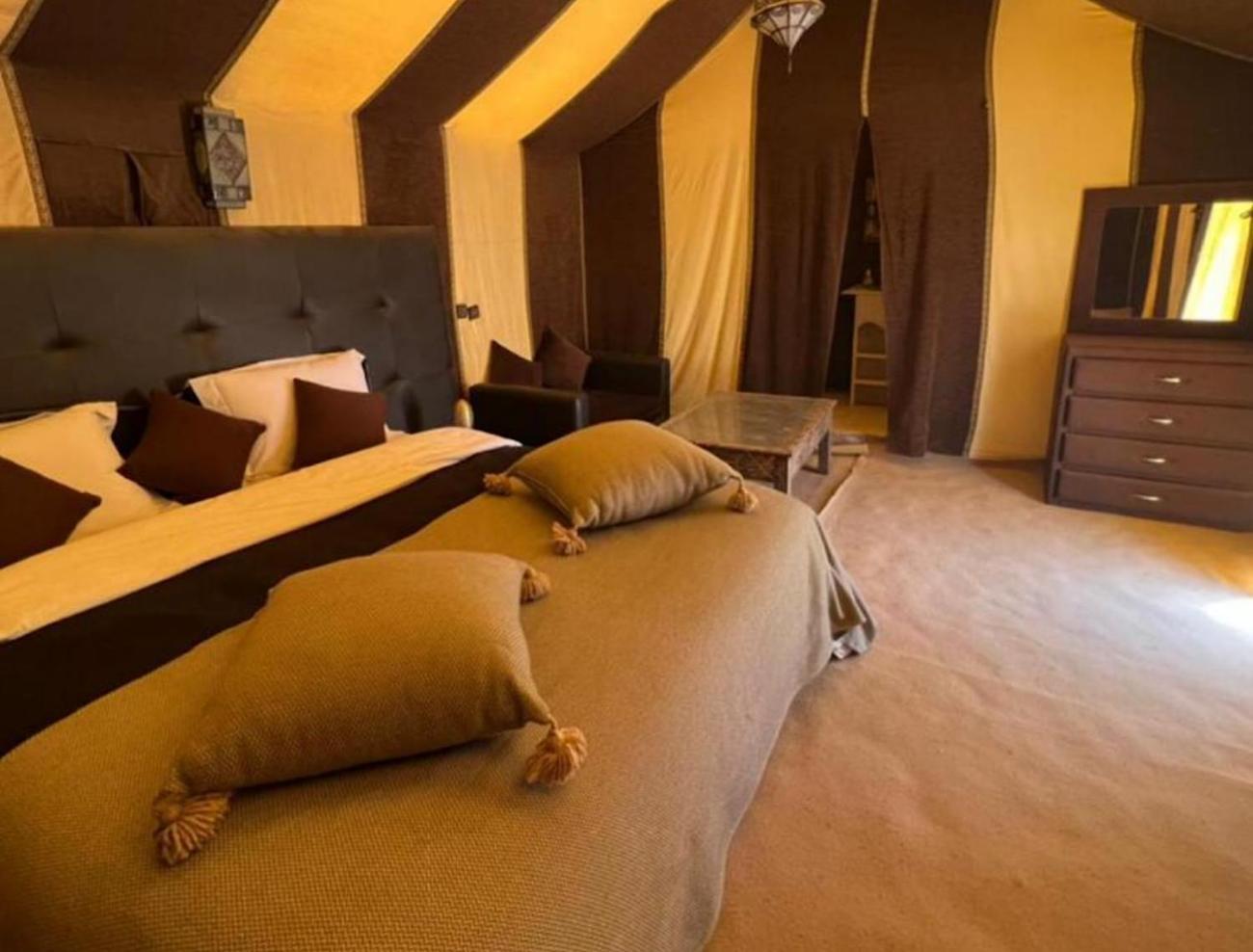 فندق Sahara Traveling Camp مرزوكة المظهر الخارجي الصورة
