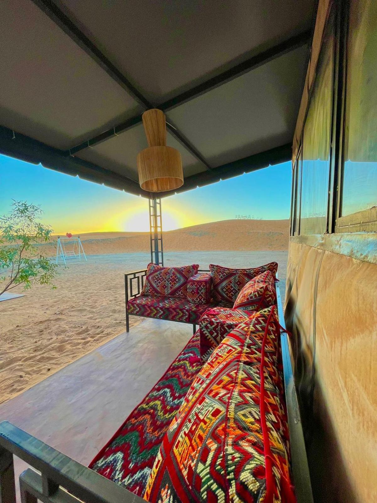 فندق Sahara Traveling Camp مرزوكة المظهر الخارجي الصورة