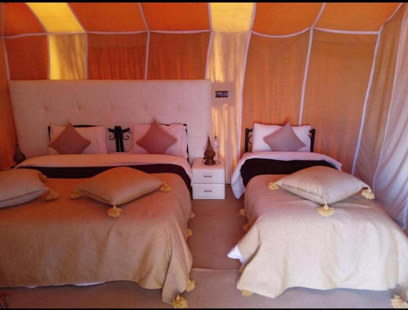 فندق Sahara Traveling Camp مرزوكة المظهر الخارجي الصورة