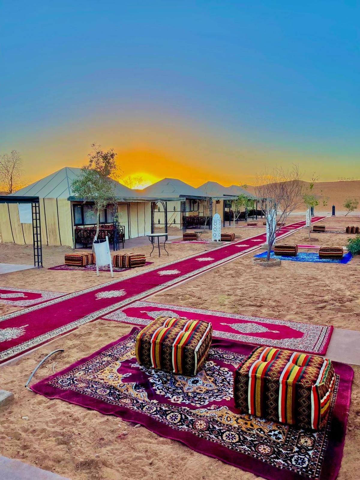 فندق Sahara Traveling Camp مرزوكة المظهر الخارجي الصورة
