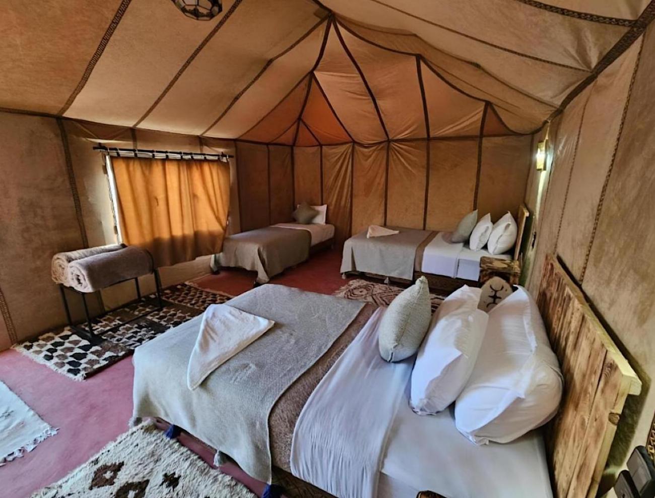 فندق Sahara Traveling Camp مرزوكة المظهر الخارجي الصورة