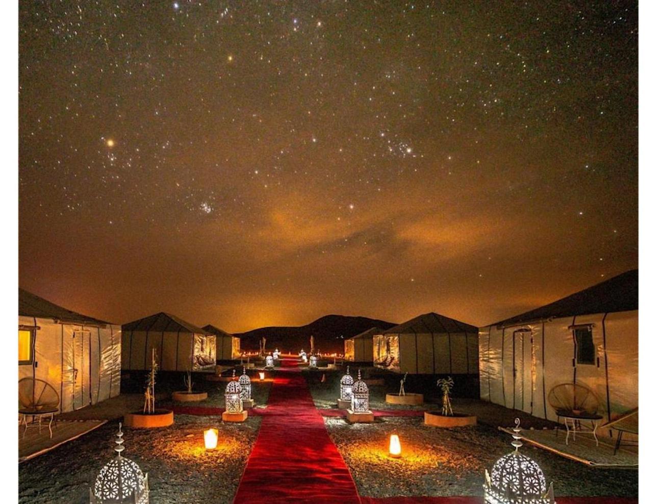 فندق Sahara Traveling Camp مرزوكة المظهر الخارجي الصورة