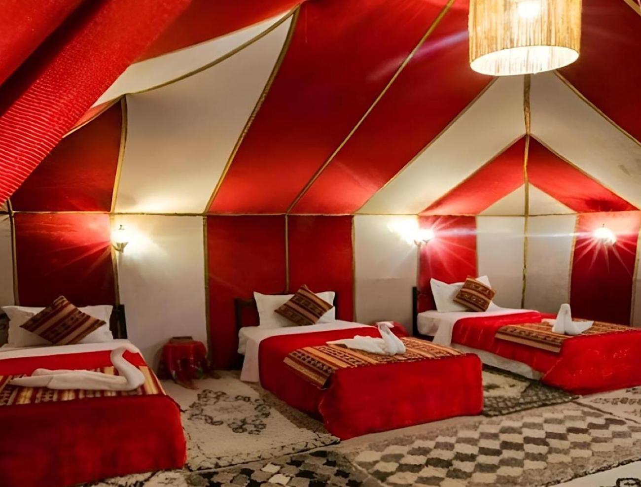 فندق Sahara Traveling Camp مرزوكة المظهر الخارجي الصورة
