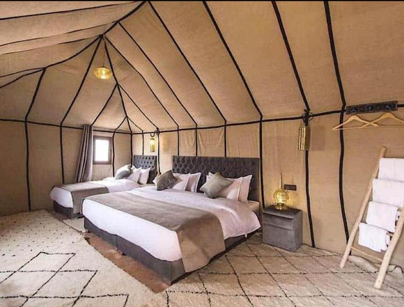 فندق Sahara Traveling Camp مرزوكة المظهر الخارجي الصورة