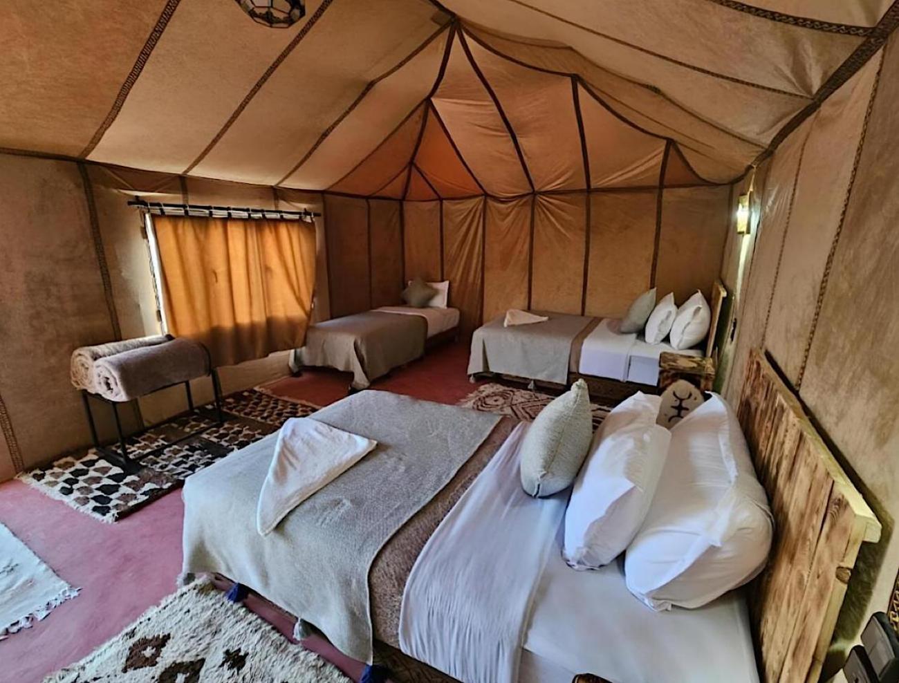 فندق Sahara Traveling Camp مرزوكة المظهر الخارجي الصورة