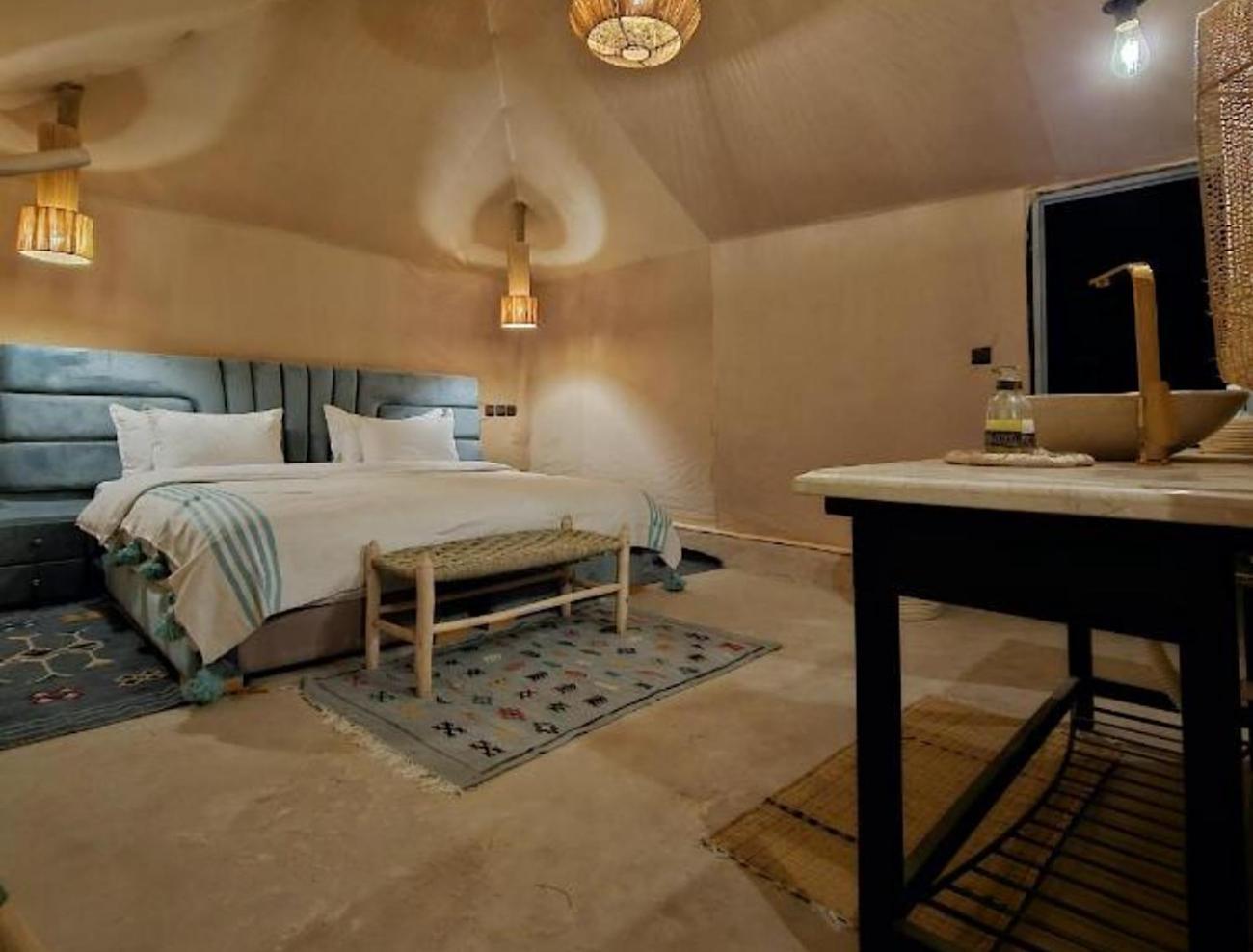 فندق Sahara Traveling Camp مرزوكة المظهر الخارجي الصورة