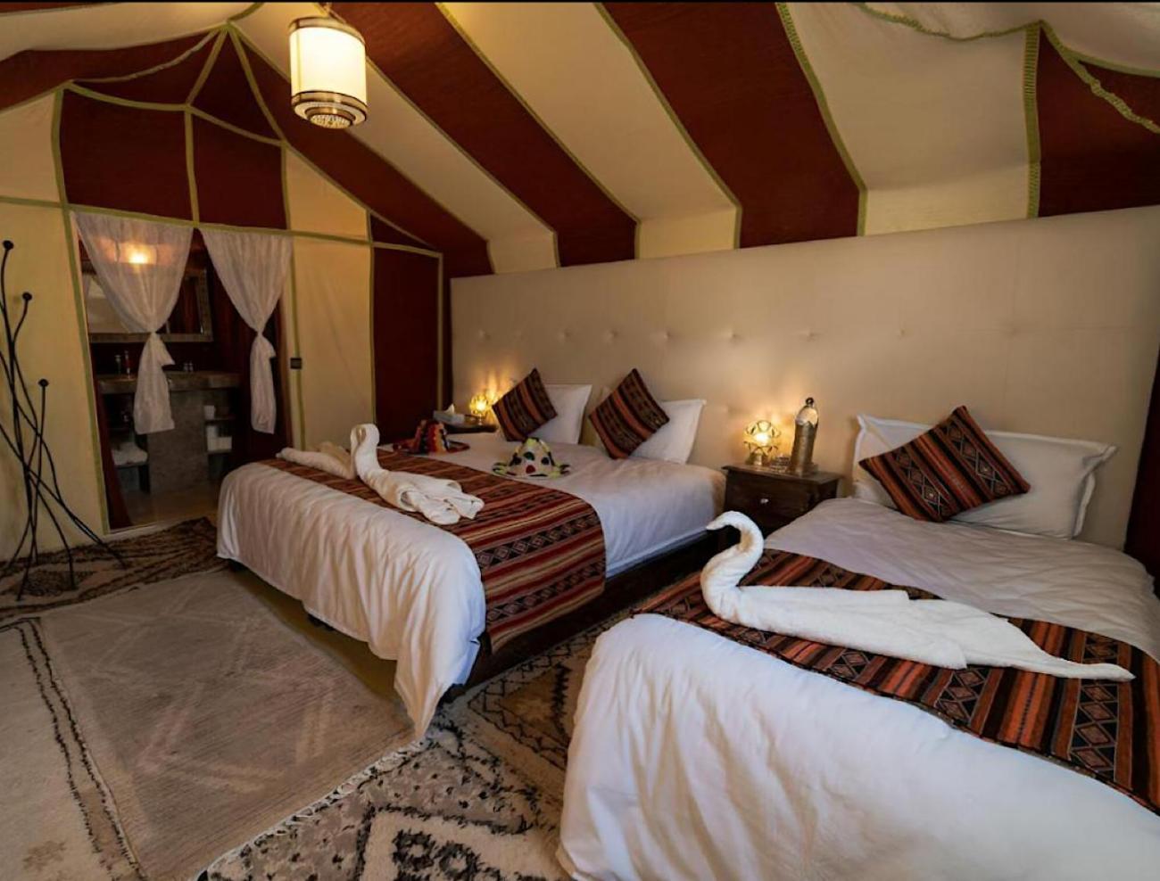 فندق Sahara Traveling Camp مرزوكة المظهر الخارجي الصورة